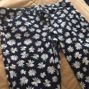 Daisy print ankle length